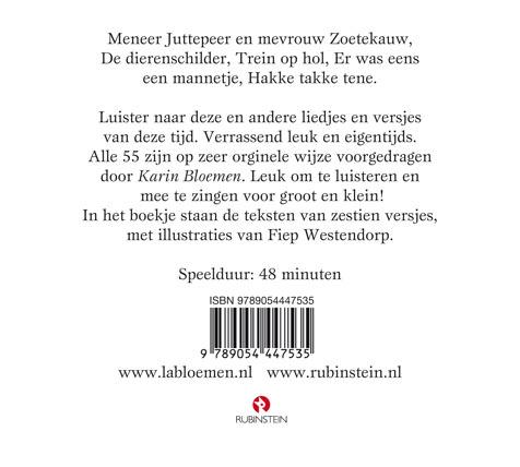 Karin Bloemen - Uit De Nieuwe Doos (CD) achterkant