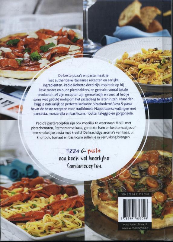 Pizza & pasta achterkant