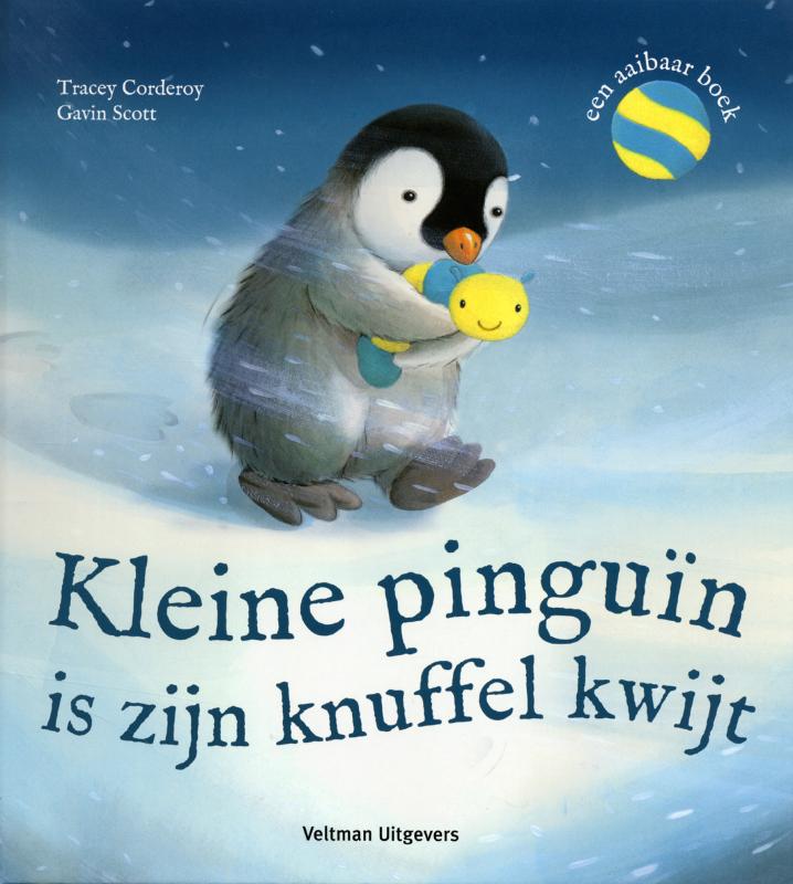 Kleine Pinguïn Is Zijn Knuffel Kwijt
