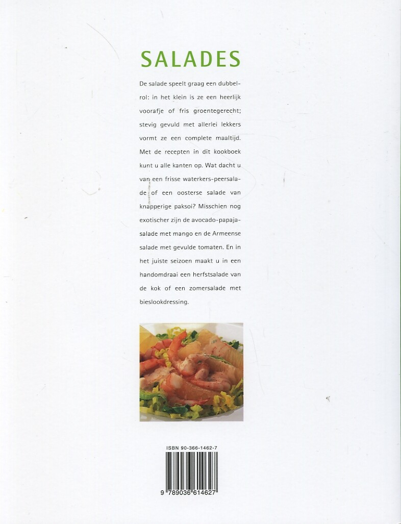 Creatief koken / Salades / Rebo culinair achterkant