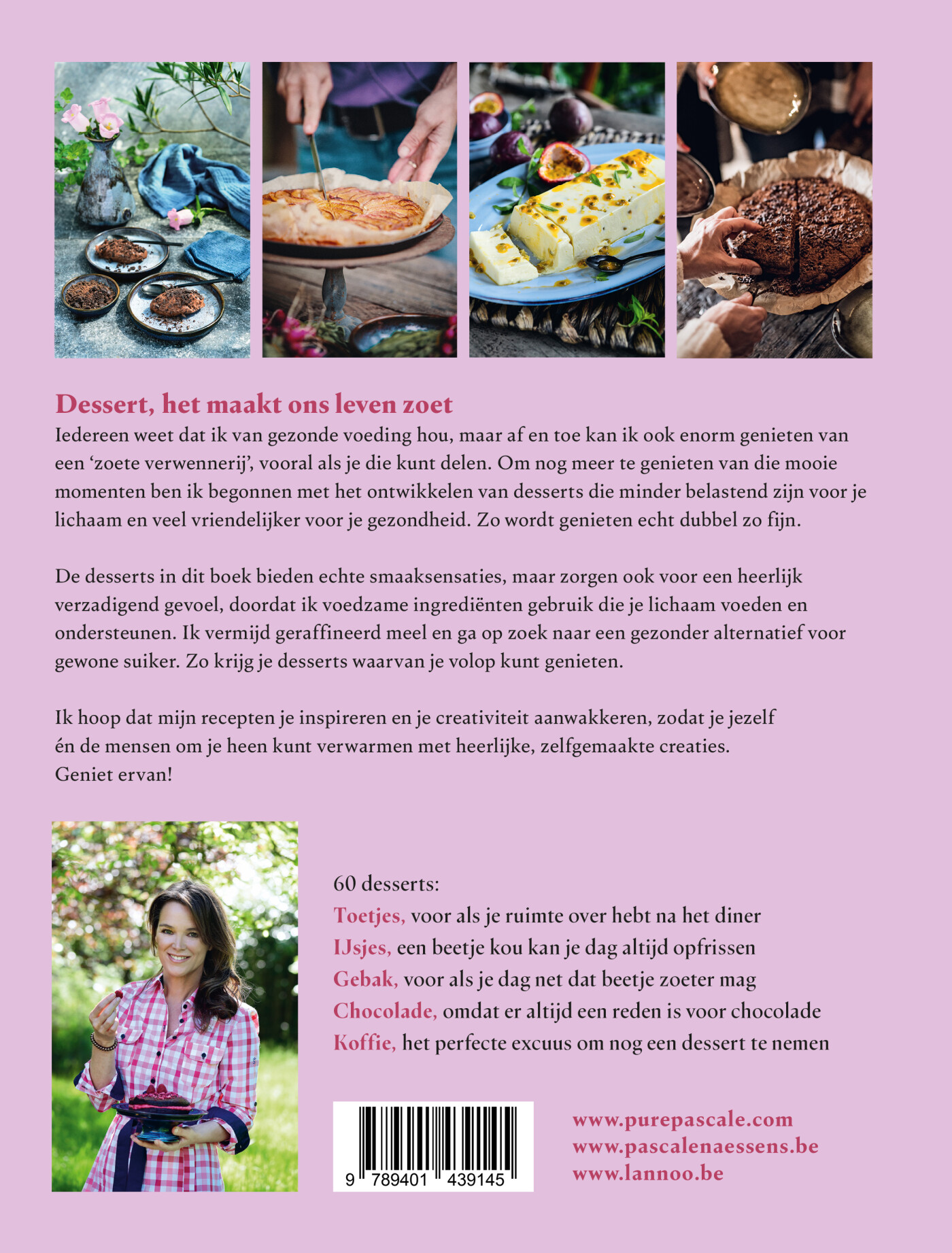 De beste desserts van Pascale achterkant