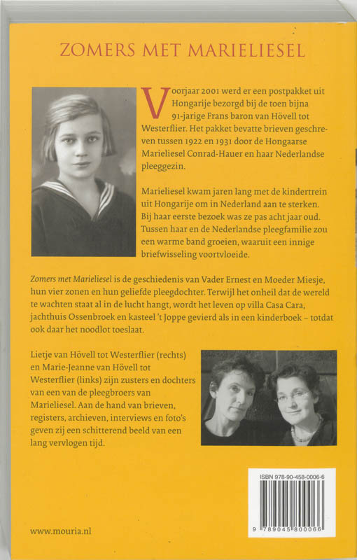 Zomers met Marieliesel Zomers met Marieliesel achterkant