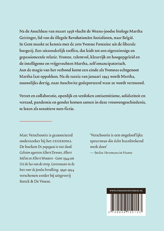Martha's labyrint achterkant