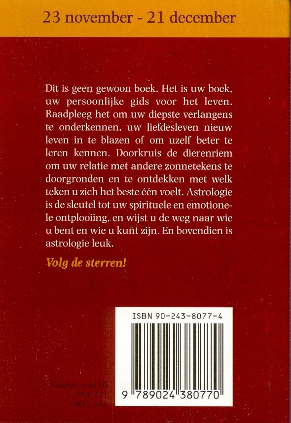 De temperamentvolle Boogschutter / Sterrenbeelden / 21 achterkant
