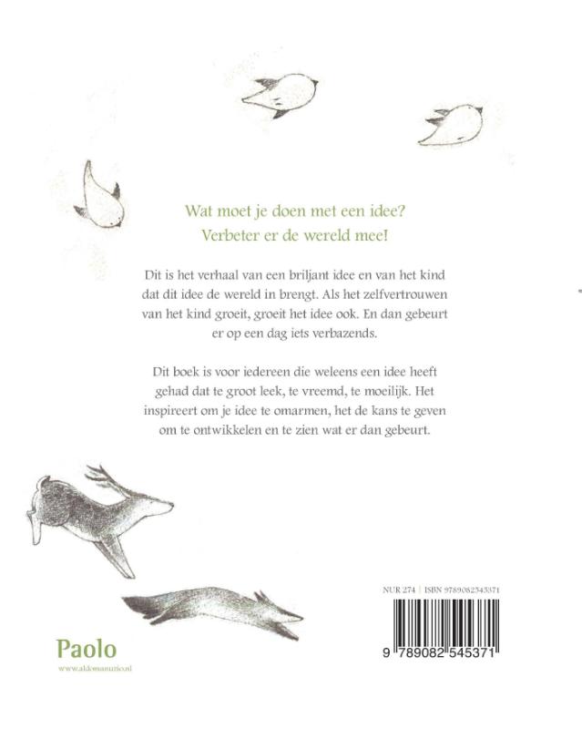 Wat moet je doen met een idee? achterkant