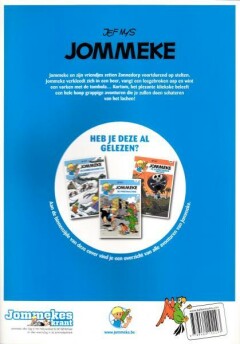 Het plezante kliekske / Jommeke strip - nieuwe look / 79 achterkant