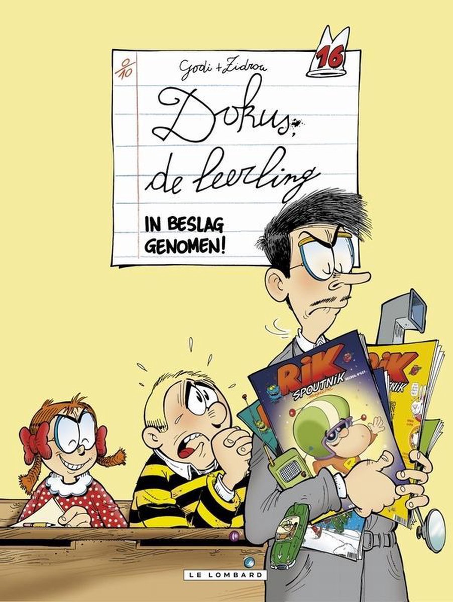 Dokus de leerling 16. in beslag genomen