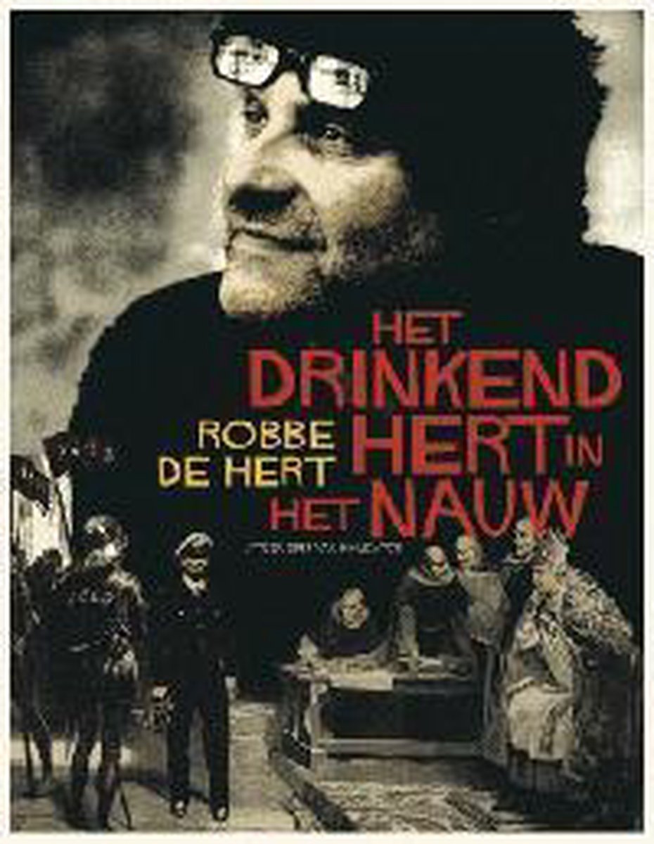 Drinkend hert in het nauw