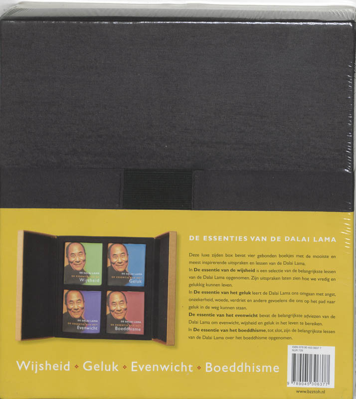 De Essenties Van De Dalai Lama Luxe Box De Essenties Van De Dalai Lama Luxe Box achterkant