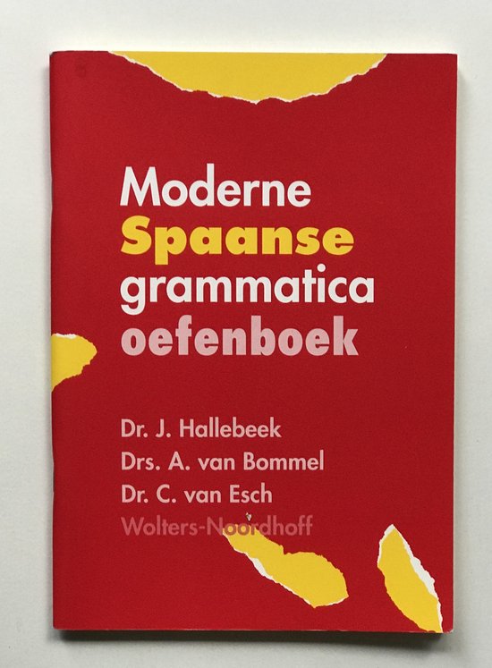 Moderne Spaanse grammatica