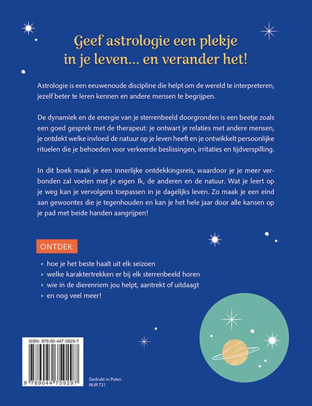 Astrologie eenvoudig toepassen achterkant