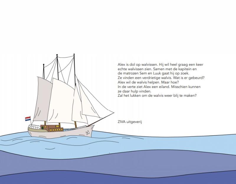 Alex de kleine zeeman achterkant