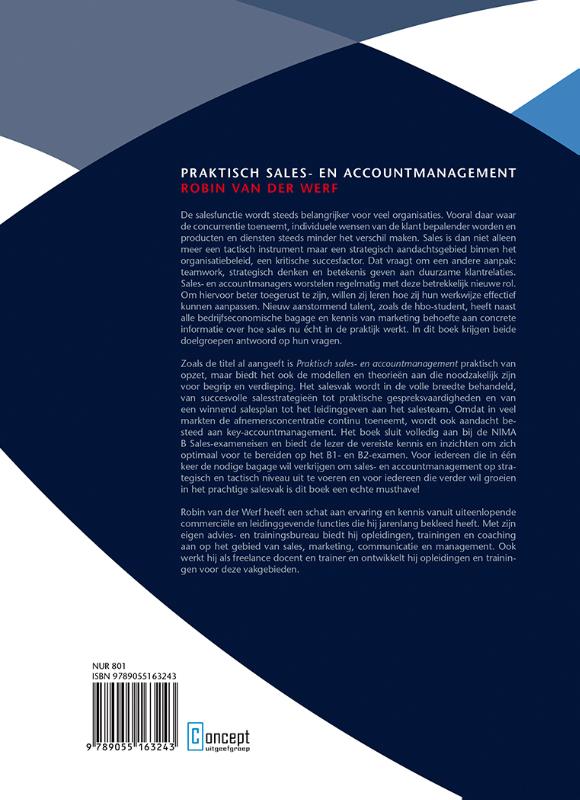 Praktisch sales- en account­management achterkant