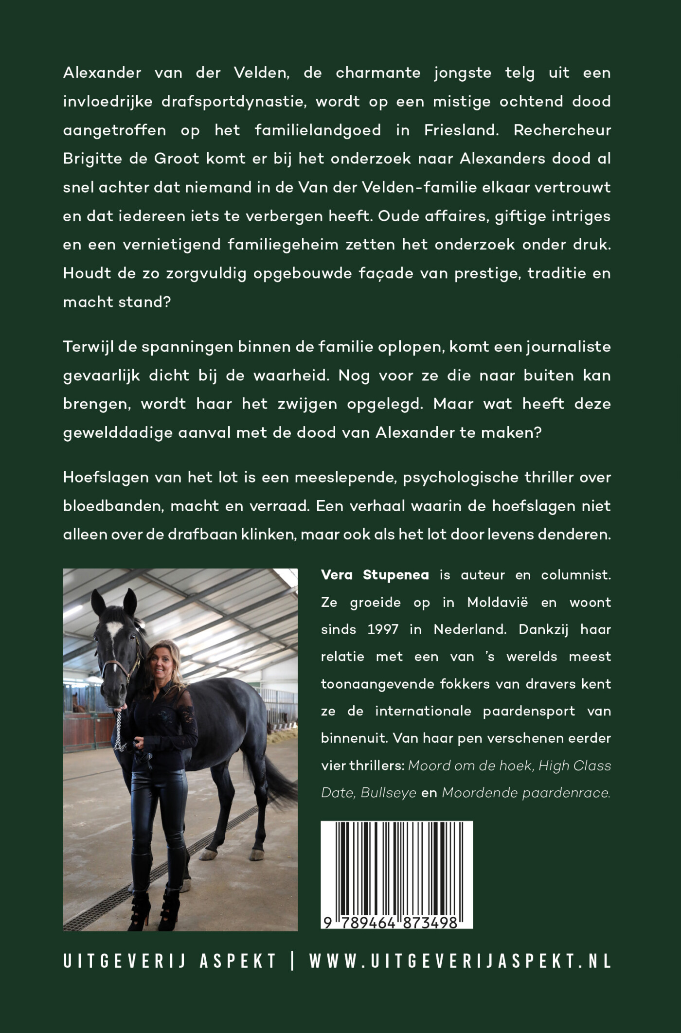 Hoefslagen van het lot achterkant