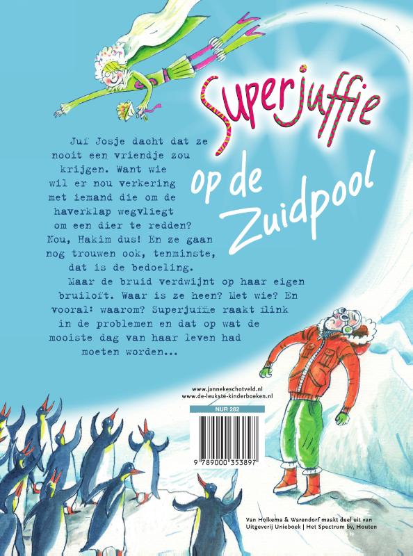 Superjuffie op de Zuidpool / Superjuffie / 7 Superjuffie op de Zuidpool / Superjuffie / 7 achterkant