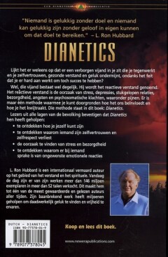 DIANETICS NED ED achterkant