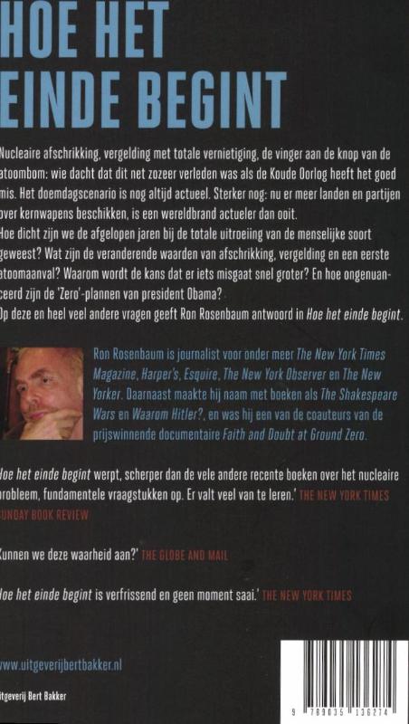 Hoe het einde begint achterkant