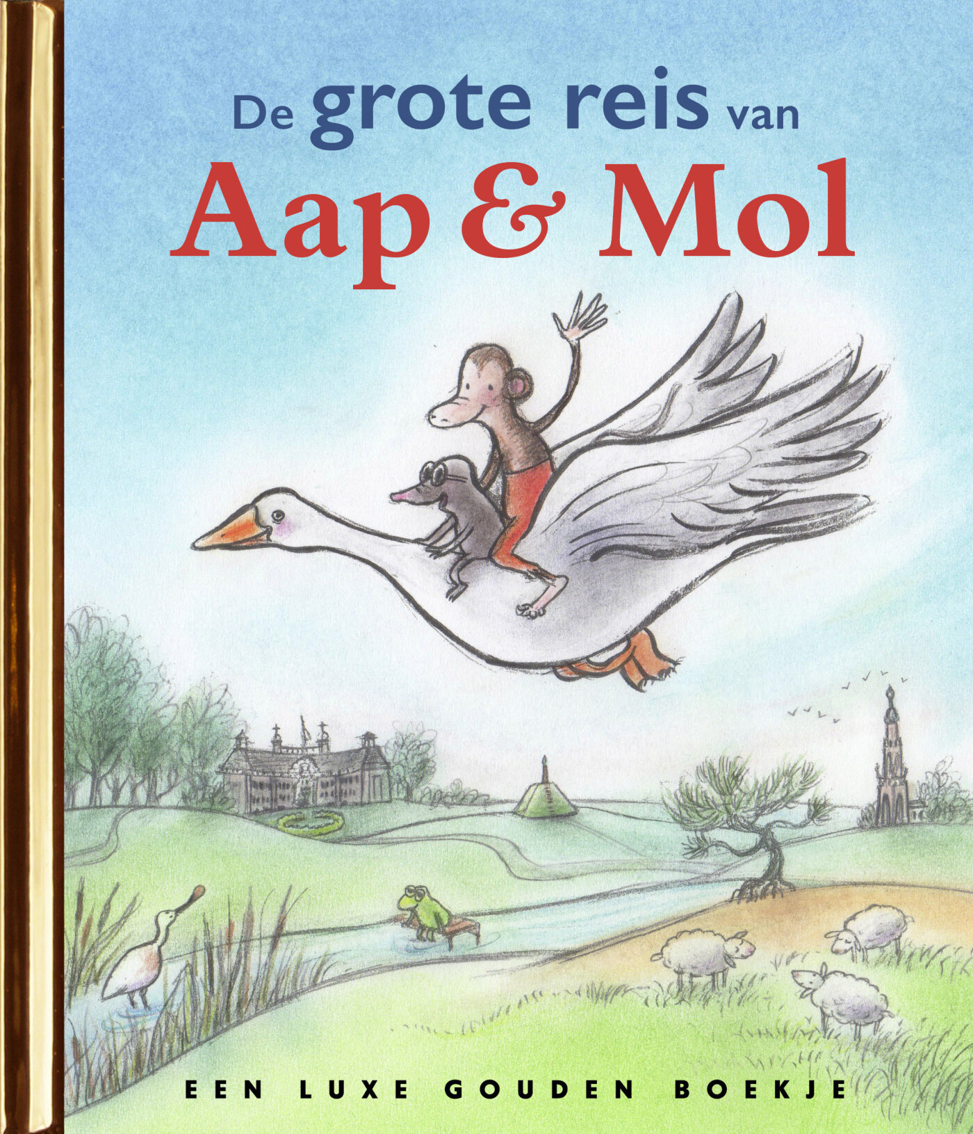 De grote reis van Aap en Mol / Gouden Boekjes