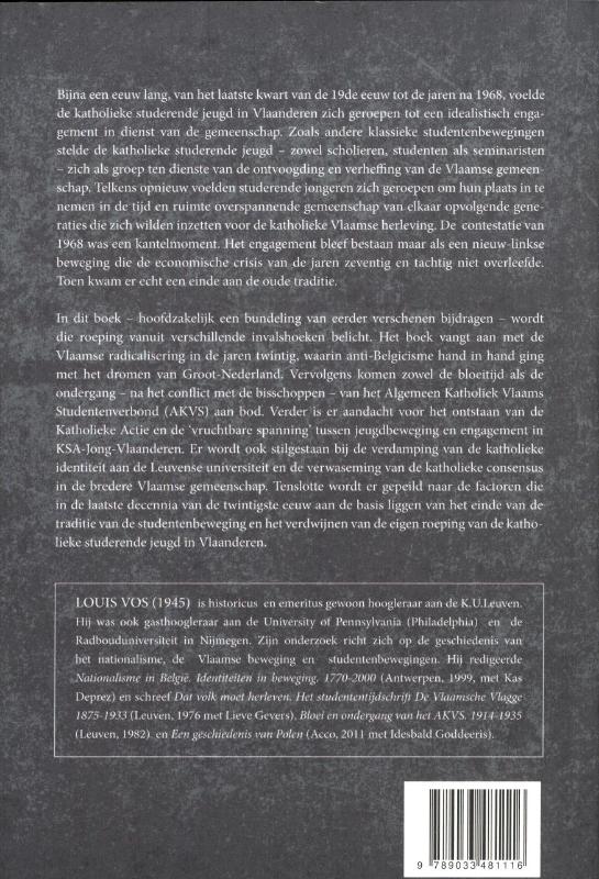 Idealisme en engagement achterkant