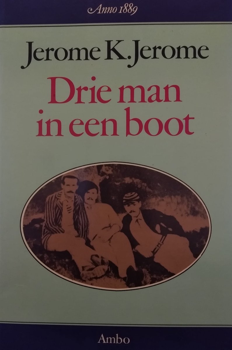 Drie man in een boot