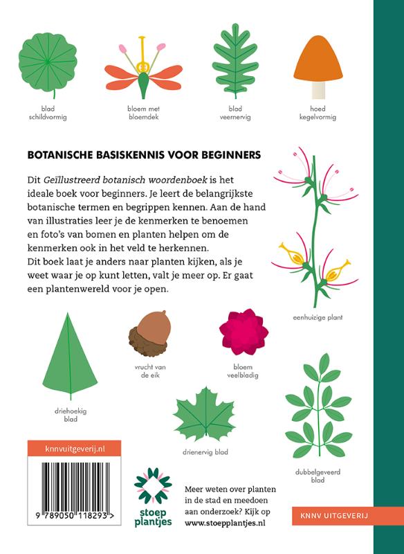 Geïllustreerd botanisch woordenboek achterkant