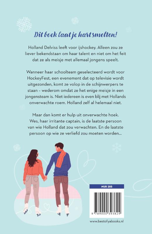 IJskoude rivalen achterkant