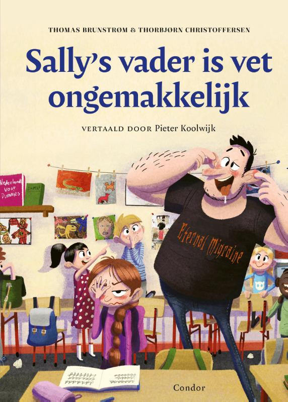 Sally's vader is vet ongemakkelijk / Sally's vader