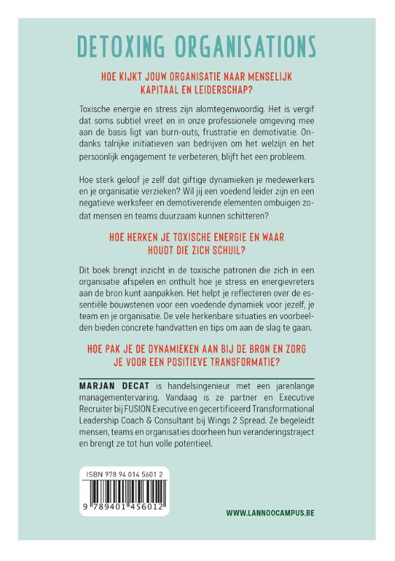 Detoxing organisations achterkant