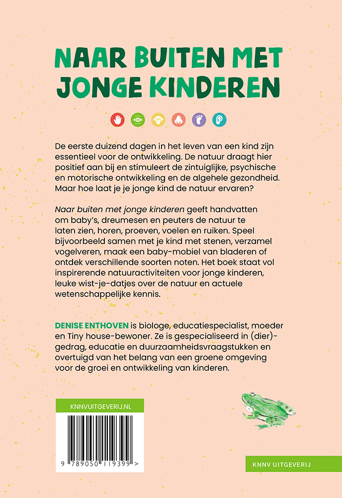 Naar buiten met jonge kinderen achterkant
