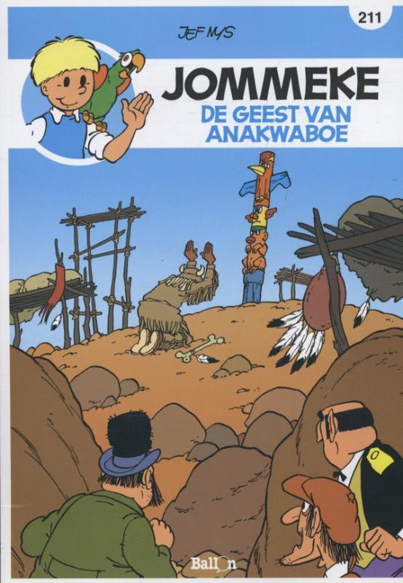 Jommeke 211. de geest van anakwaboe