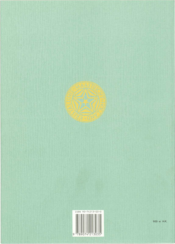Catalogus N.V. Kristalunie Maastricht 1932-1933 achterkant