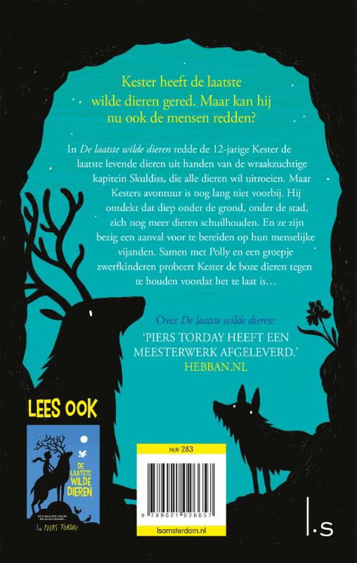 De dieren van het Duister / Laatste wilde dieren / 2 achterkant
