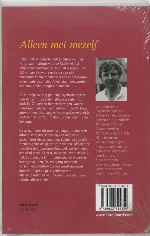 Alleen met mezelf achterkant