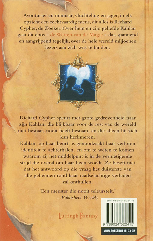Fantoom / De wetten van de magie / 10 Fantoom / De wetten van de magie / 10 achterkant