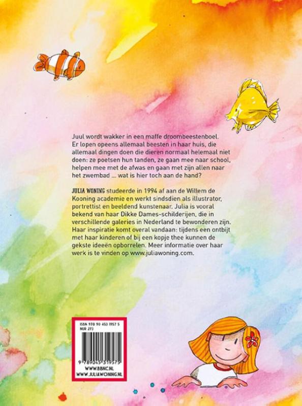 De droomdierentuin / De wonderlijke wereld van Juul achterkant