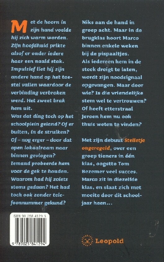 Ik heb jou toch achterkant