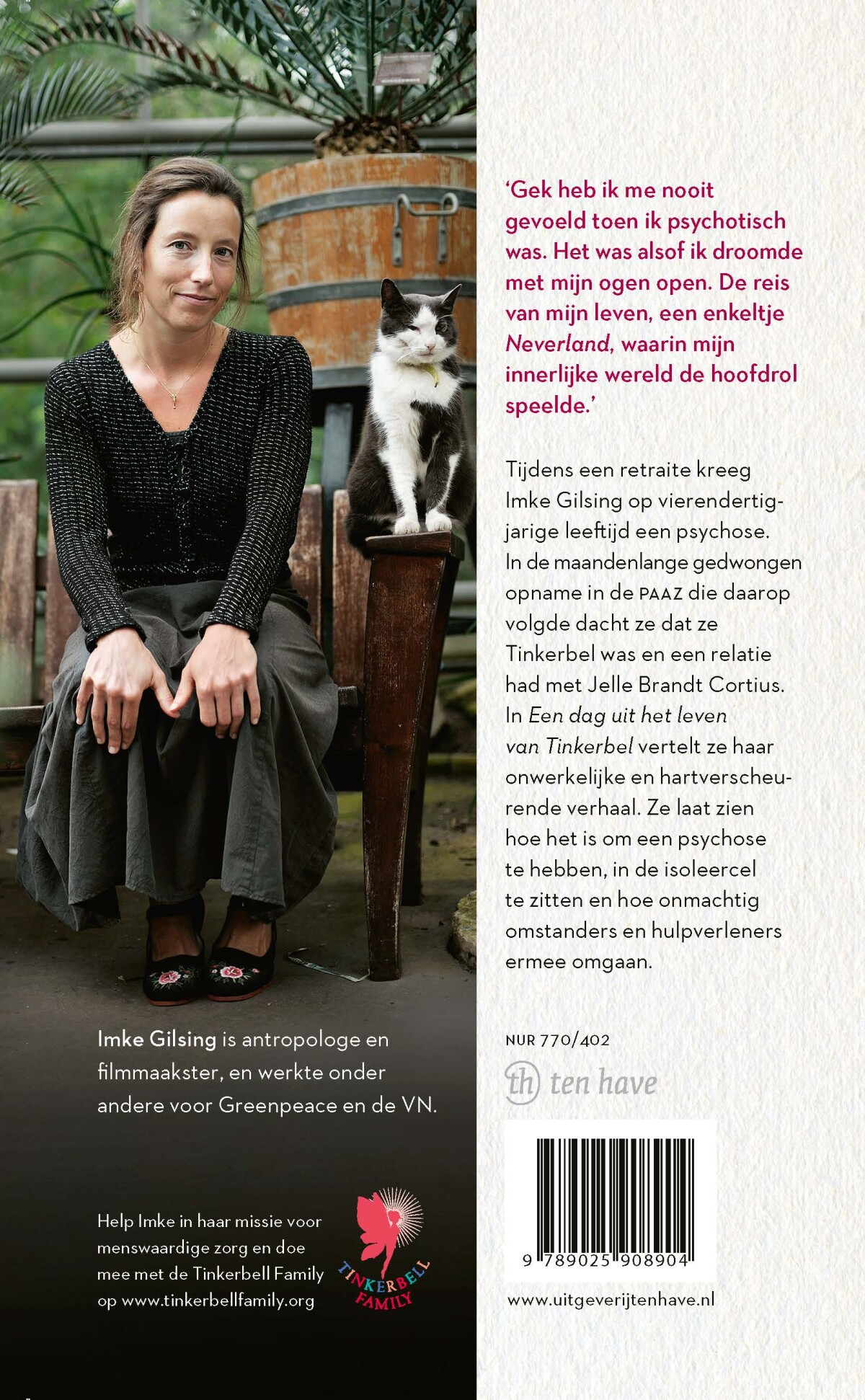 Een dag uit het leven van Tinkerbel / Tinkerbel Trilogie / 1 achterkant