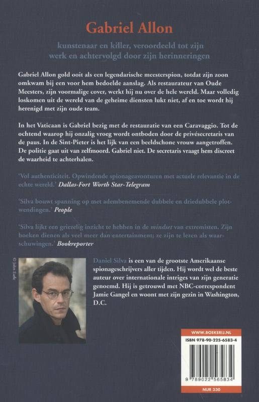 Gevallen engel / Gabriel Allon / 12 Gevallen engel achterkant