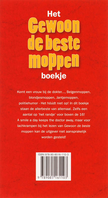 Het 'gewoon de beste moppen" boek! achterkant