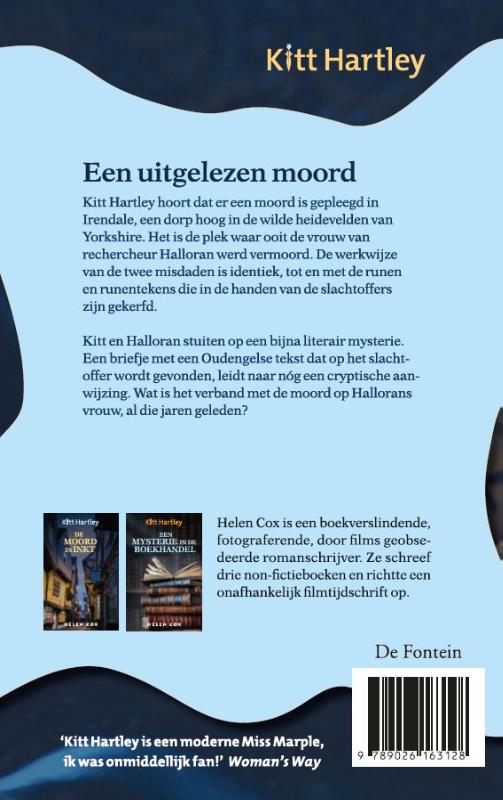 Een uitgelezen moord / Kitt Hartley / 3 achterkant