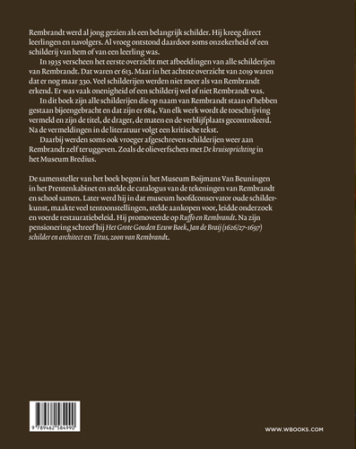 Het grote Rembrandt boek achterkant
