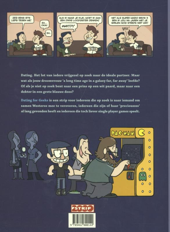 Dating for geeks 01. single players achterkant