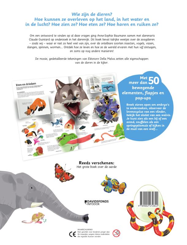 Dieren / Het grote boek over... achterkant