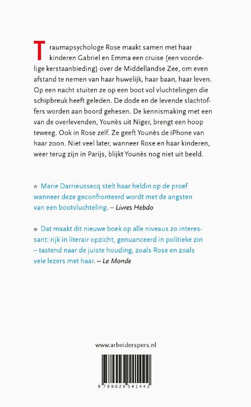 De zee ondersteboven achterkant