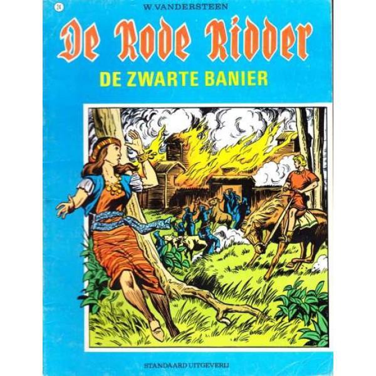Willy Vandersteen De Rode Ridder - De Zwarte Banier