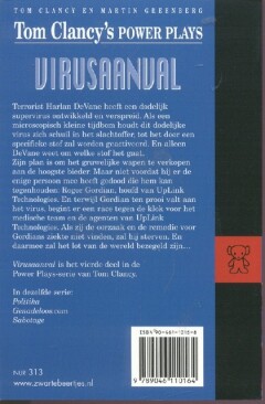 Virusaanval / Virusaanval / Tom Clancy's power plays / 4 achterkant
