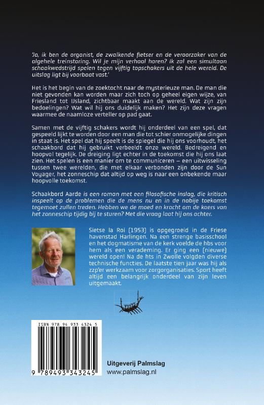 Schaakbord Aarde achterkant