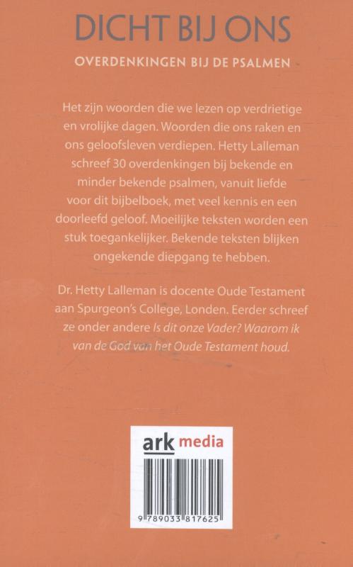 Dicht bij ons Dicht bij ons achterkant