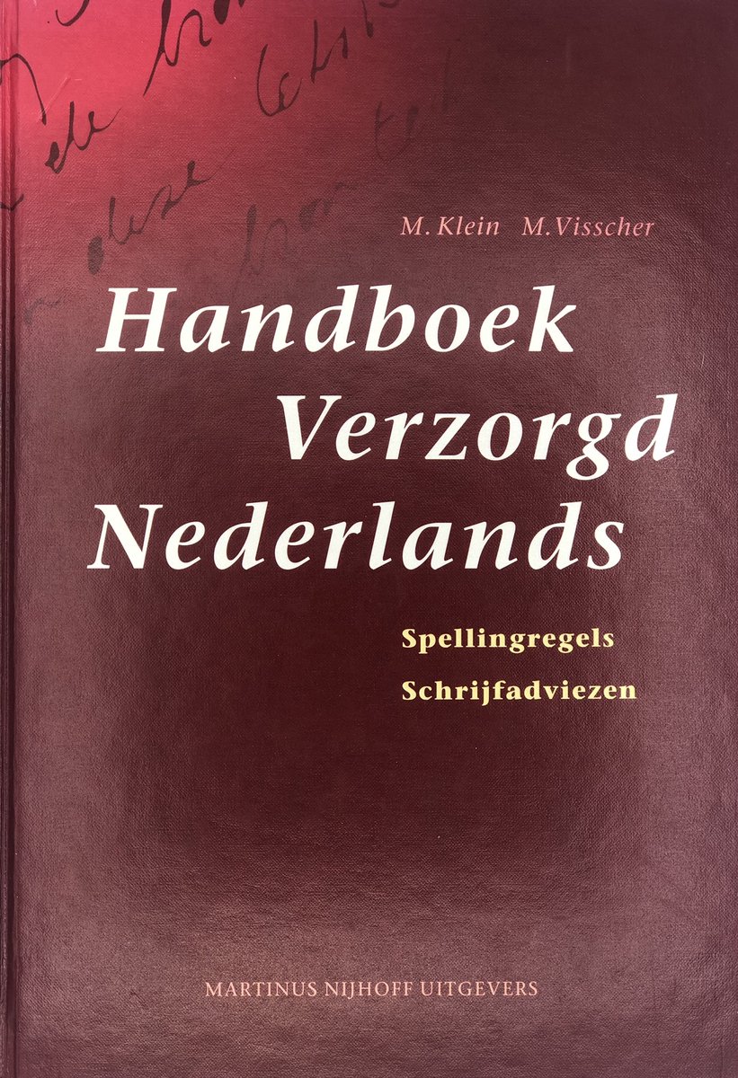 Klein Handboek Verzorgd Nederlands thumbnail