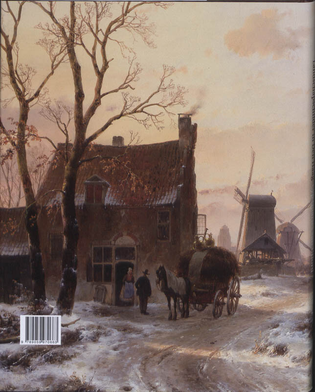 Andreas Schelfhout 1787-1870 achterkant